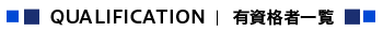 資格数一覧
